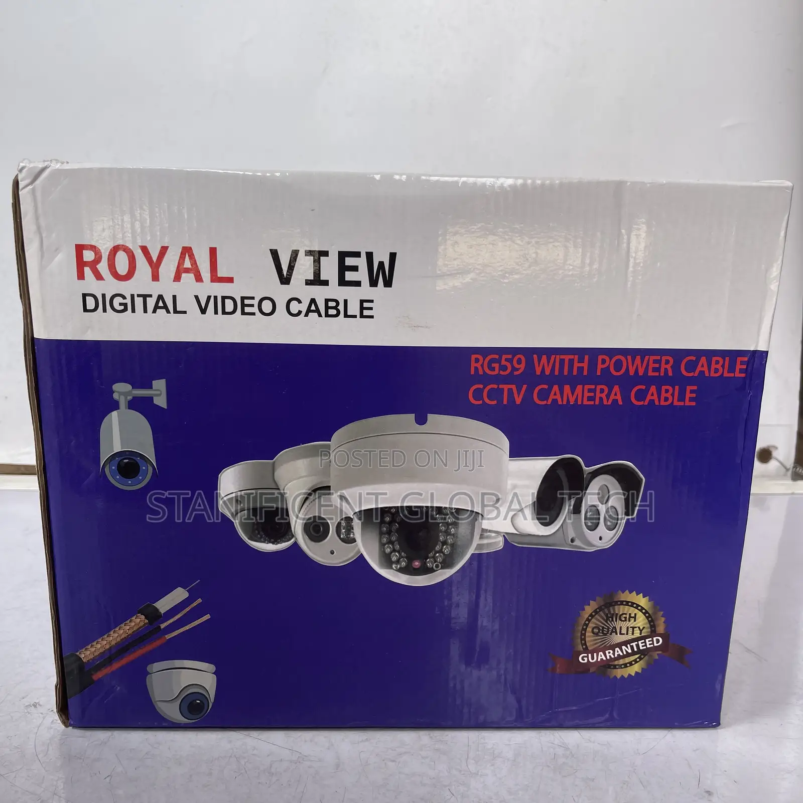 Royal View 305meters Rg59 Cable With Power