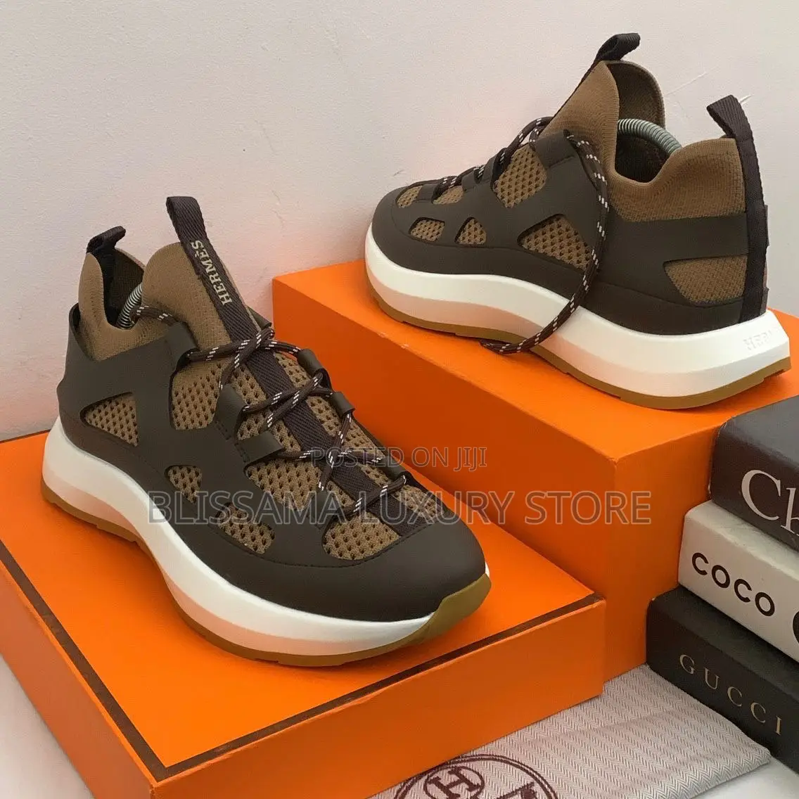 Hermes Premium Luxury Quality Sneakers