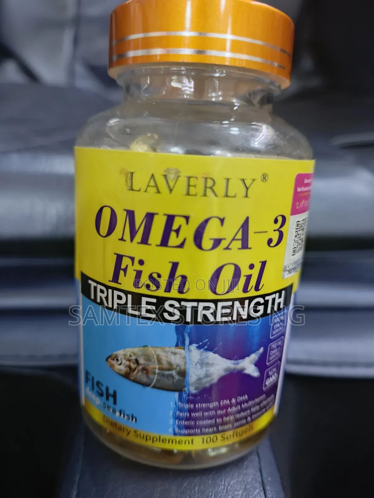 Omega 3 Fish Oil Capsule.
