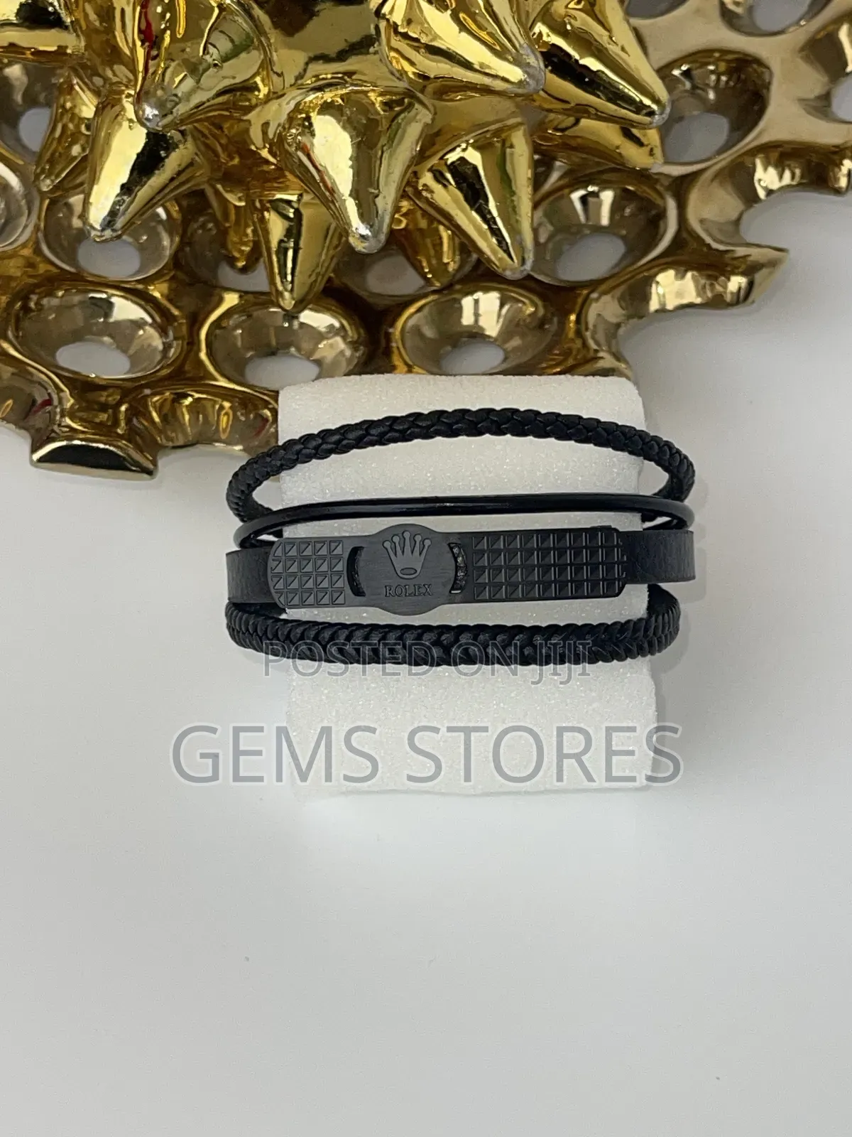 Stylish Black Multi-Layer Rolex Bracelet