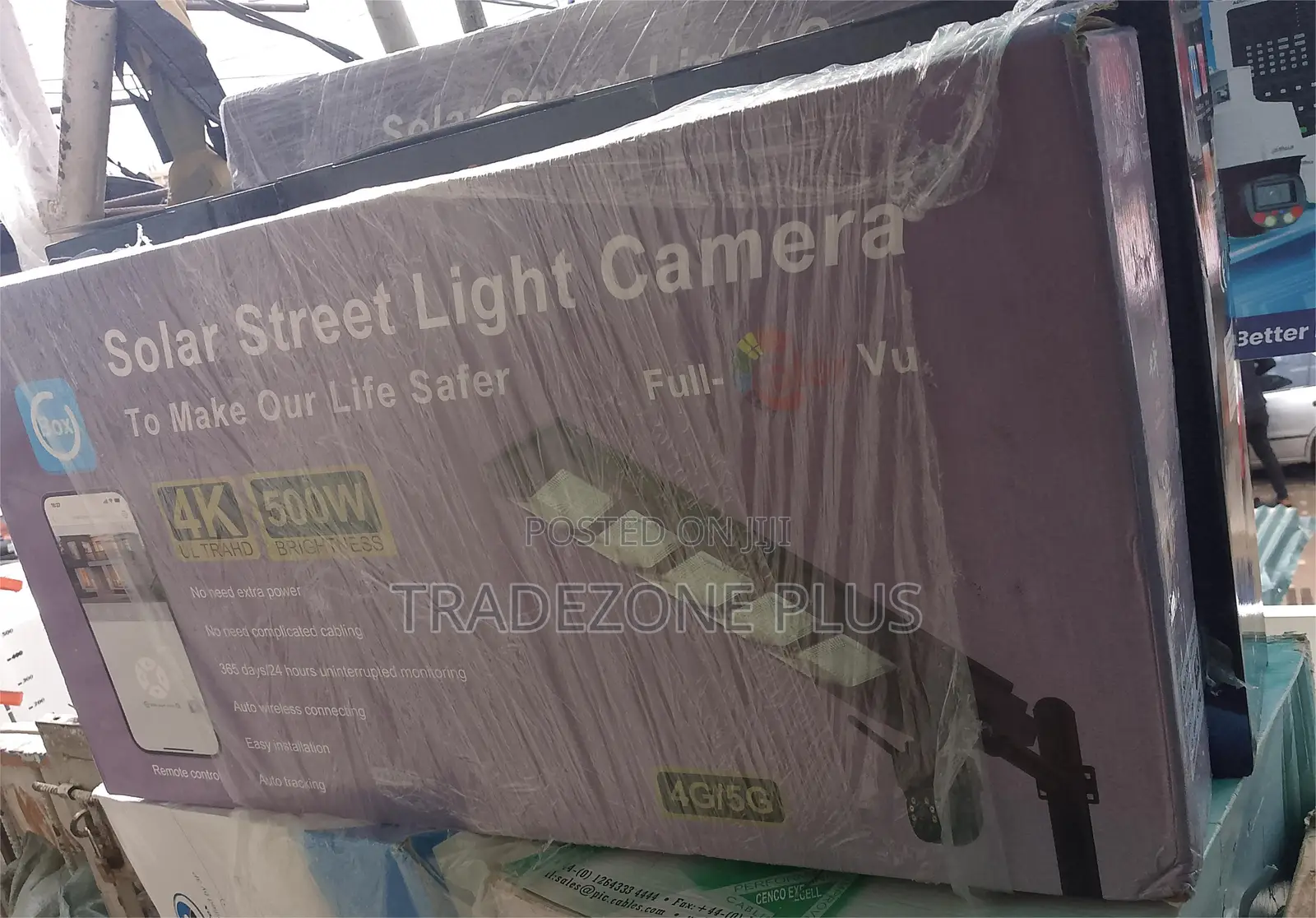 Super Bright 500w Solar Street Light for Large Areas