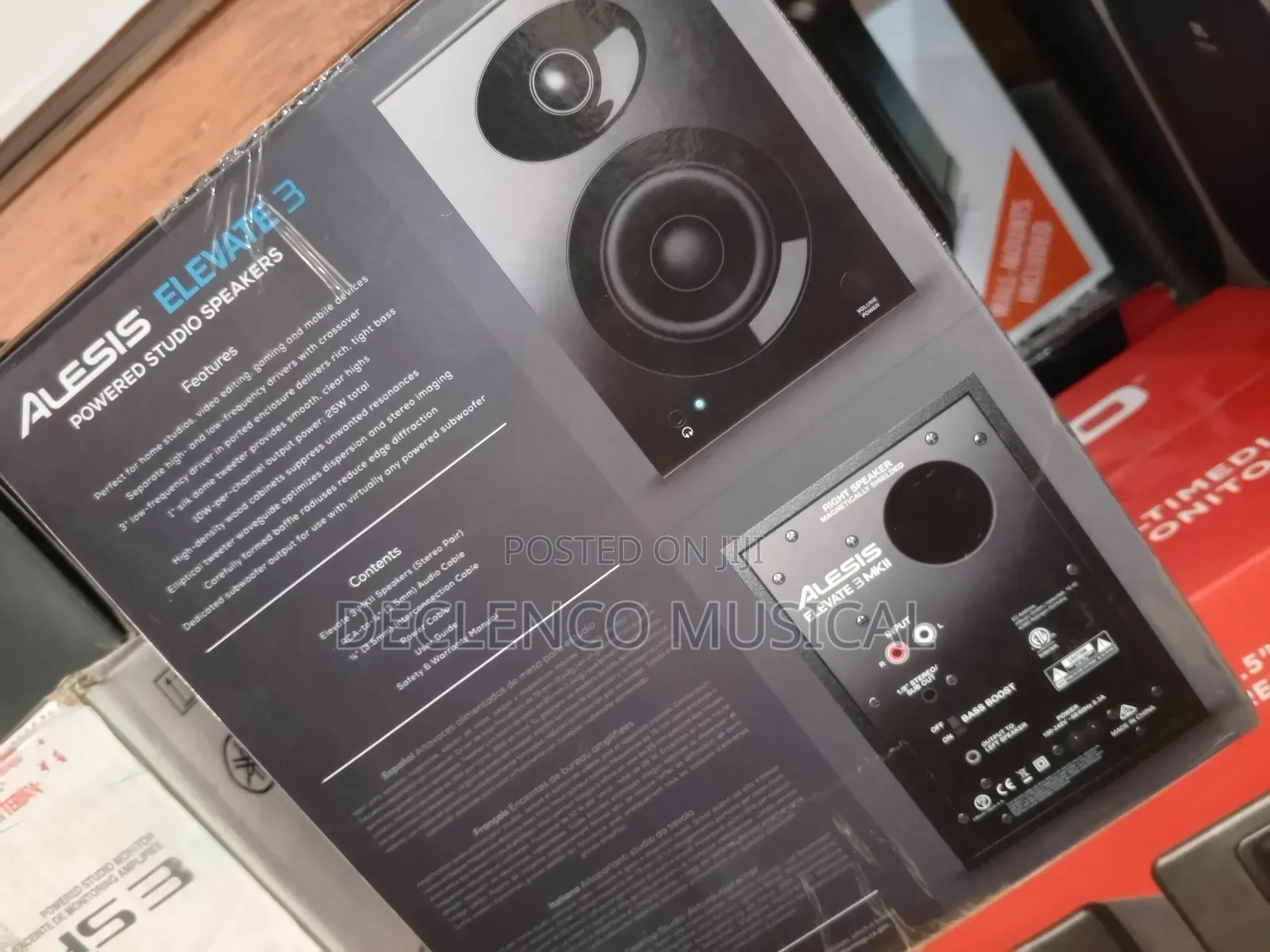 Alesis Elevate 3 Powered Studio Monitor Speaker
