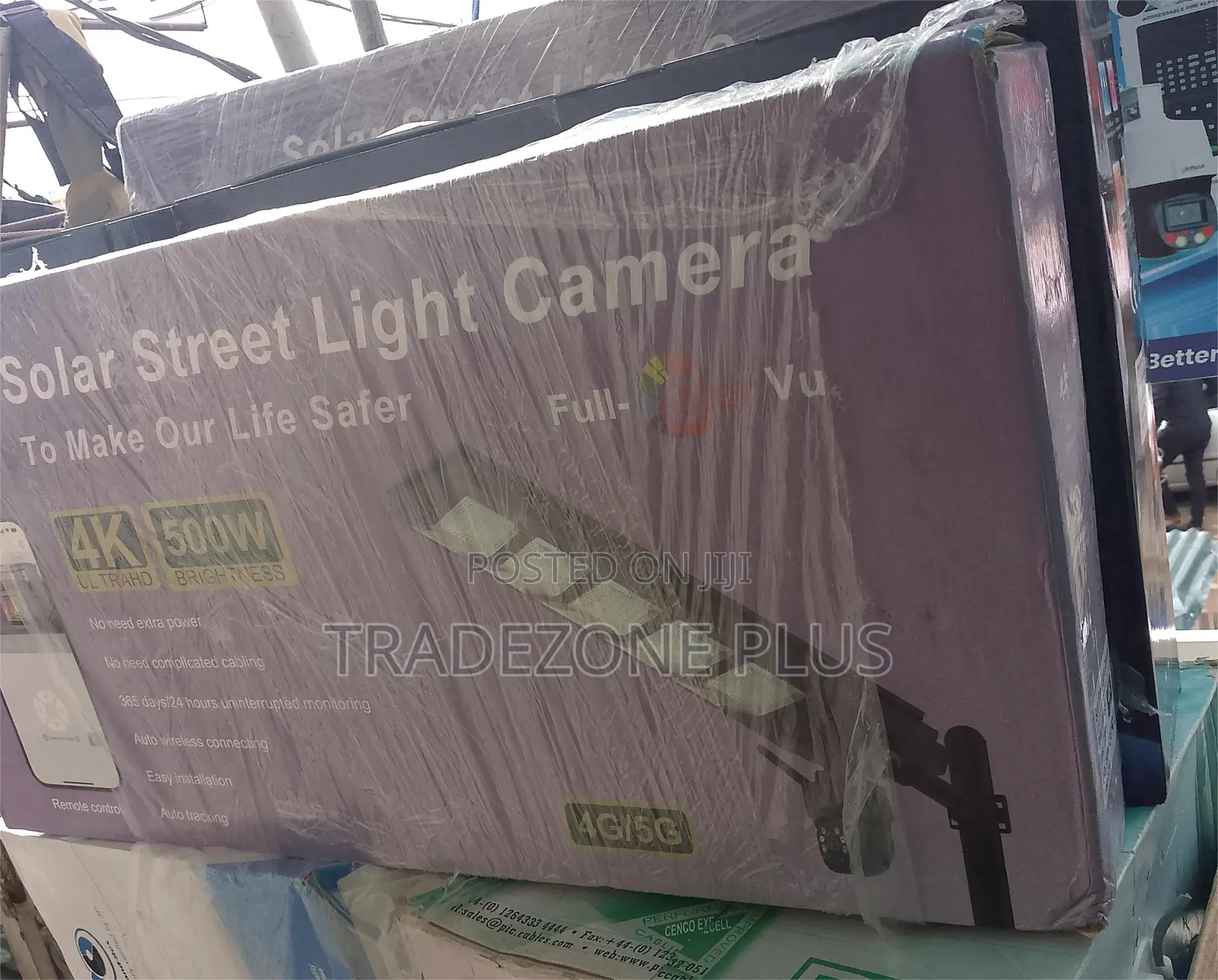 Industrial-Grade 500w Solar Street Light for Street Highways