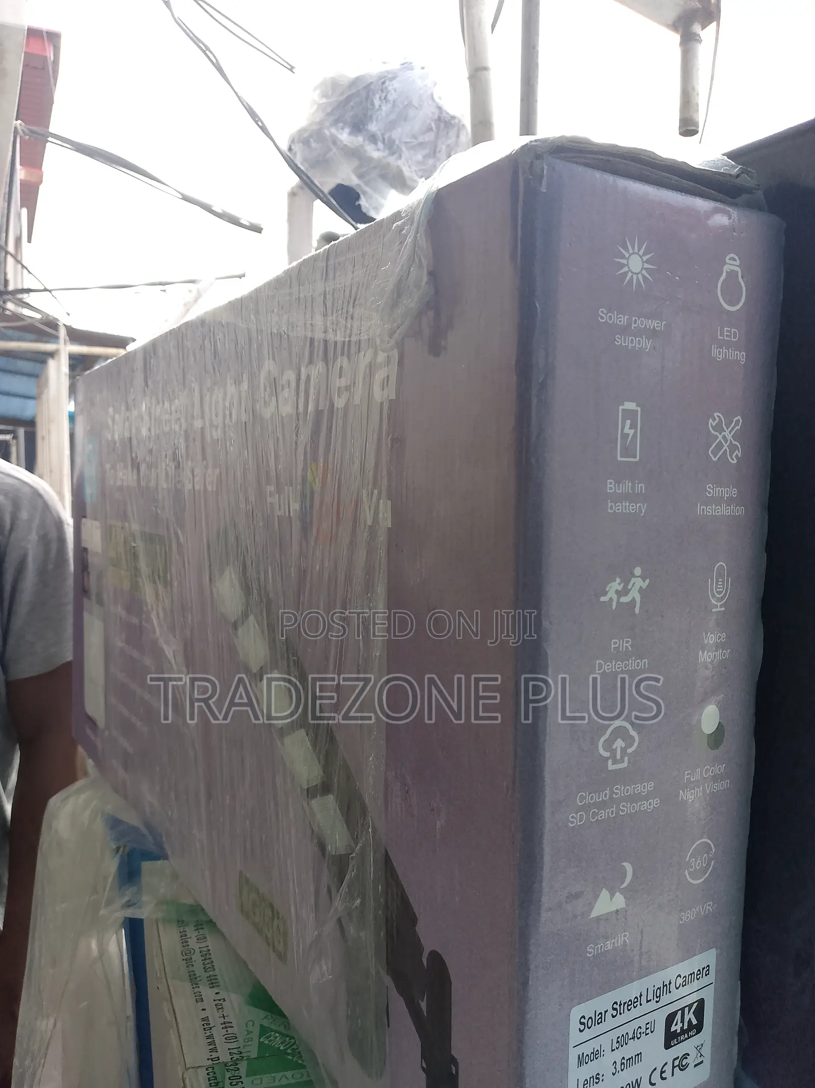 500w Solar Street Light With Smart Motion Detection