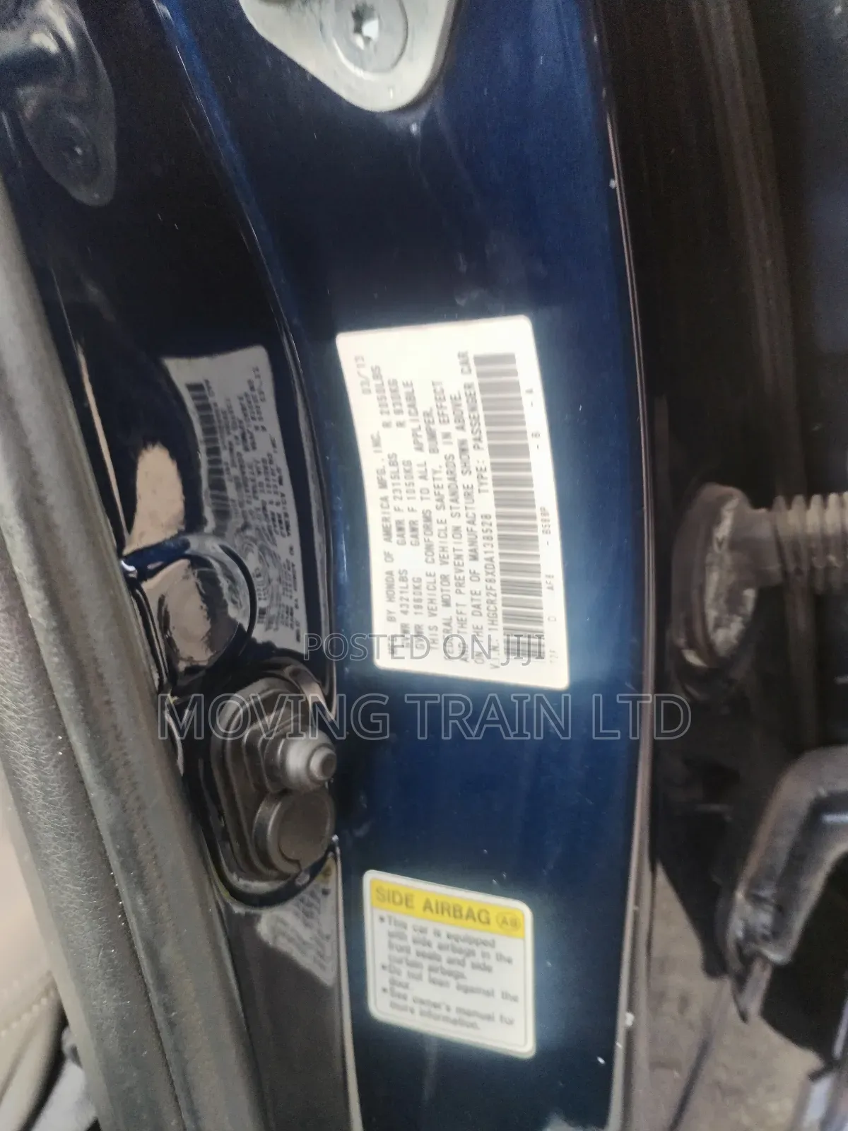Honda Accord LX 4dr Sedan FWD (2.4L 4cyl 2A) 2013 Blue