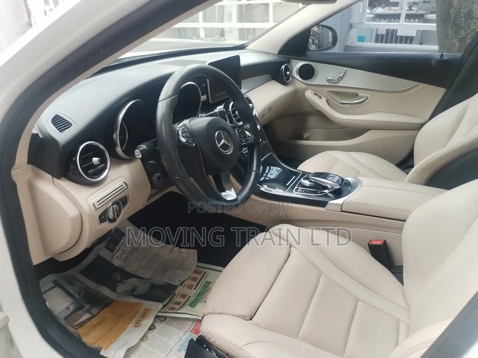 Mercedes-Benz C300 Base AWD 4Matic Sedan (2.0L 4cyl 7A) 2015 White