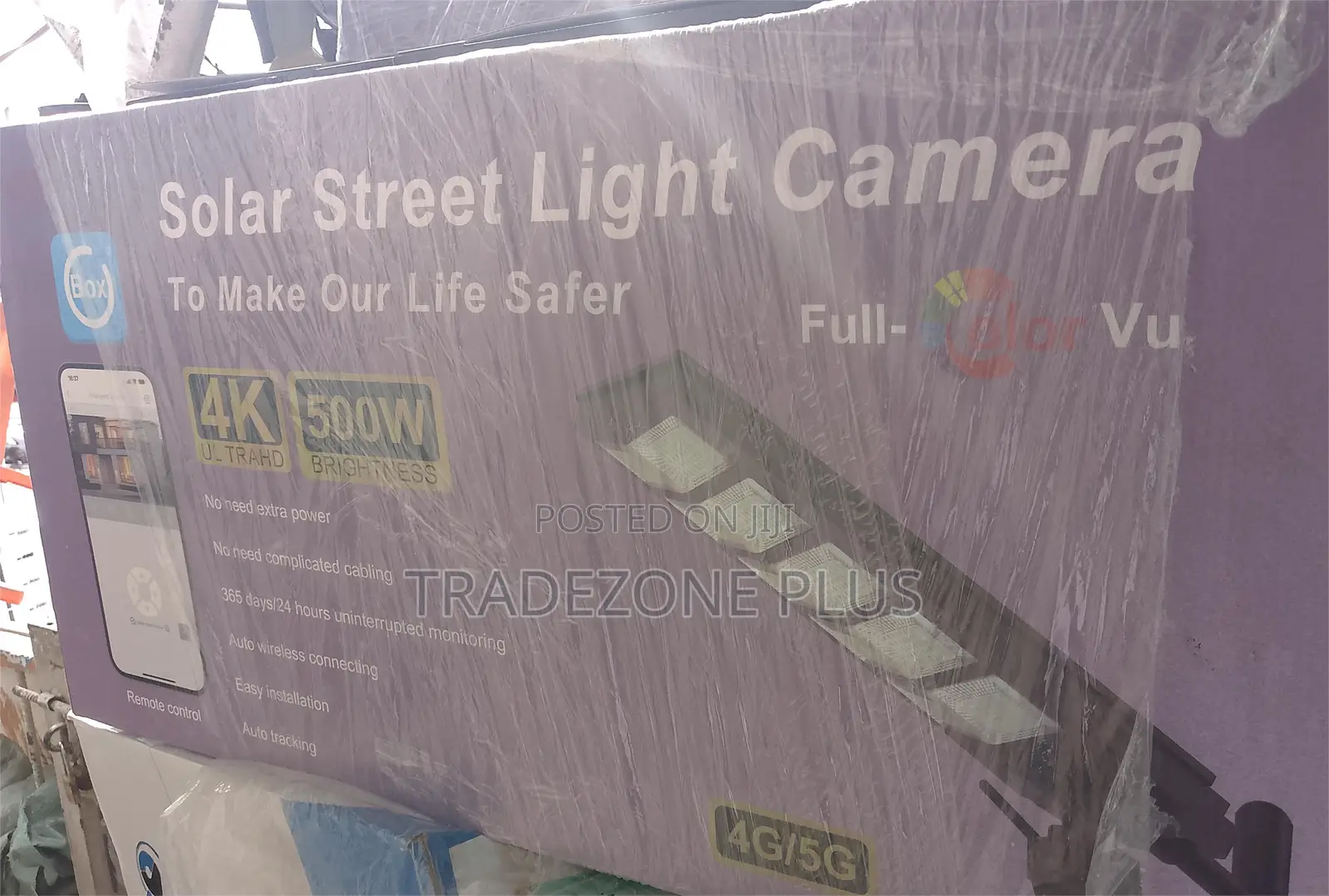 Heavy-Duty 500w Solar Street Light for Industrial Use