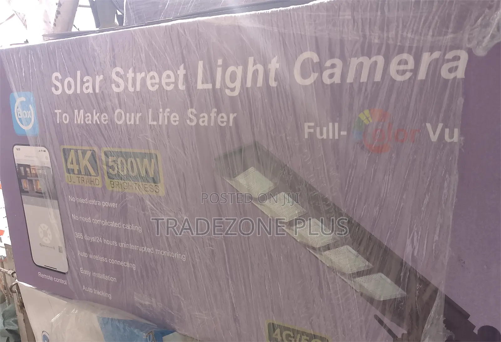 Reliable 500w Solar-Powered Street Light for Rural Areas