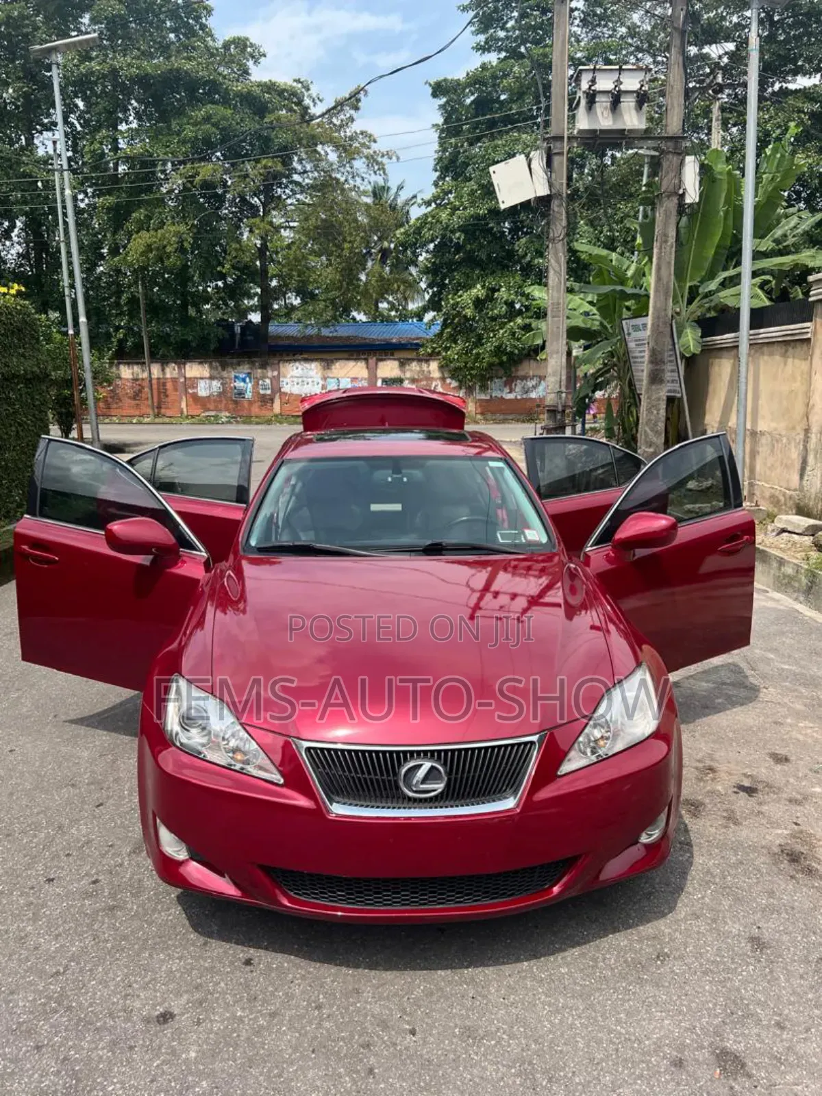 Lexus IS 250 2008 Burgundy