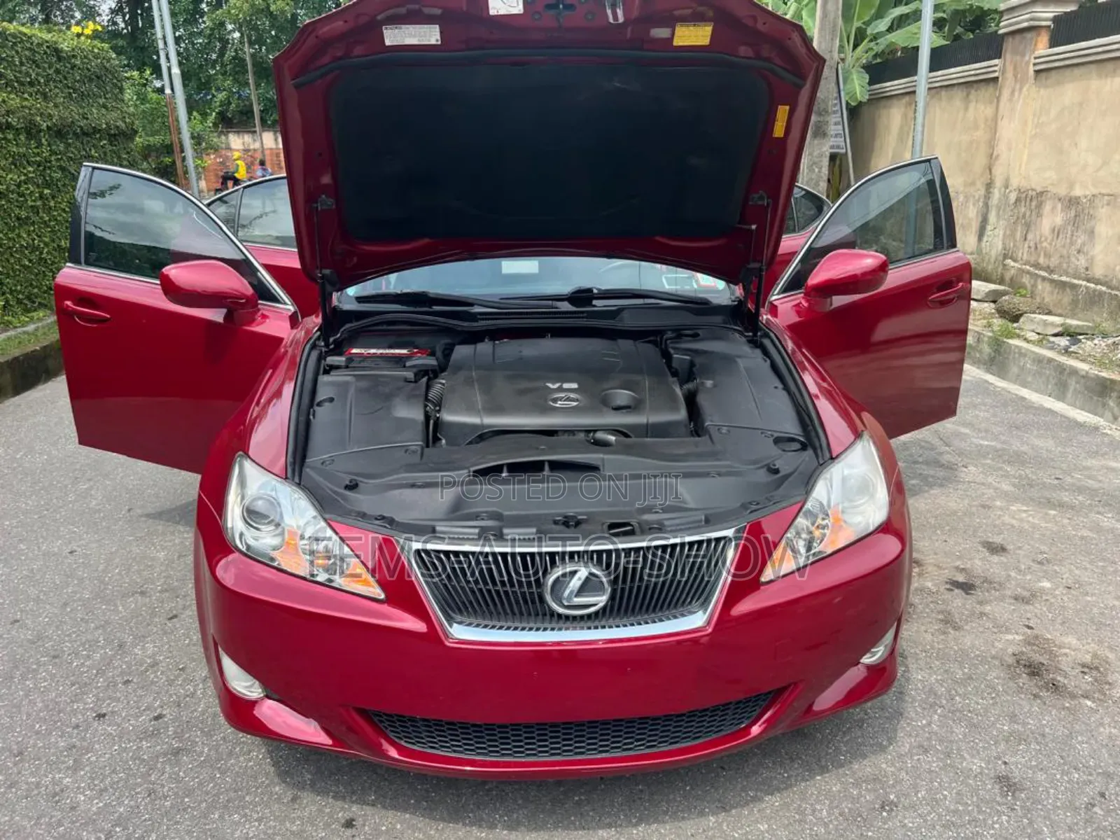 Lexus IS 250 2008 Burgundy