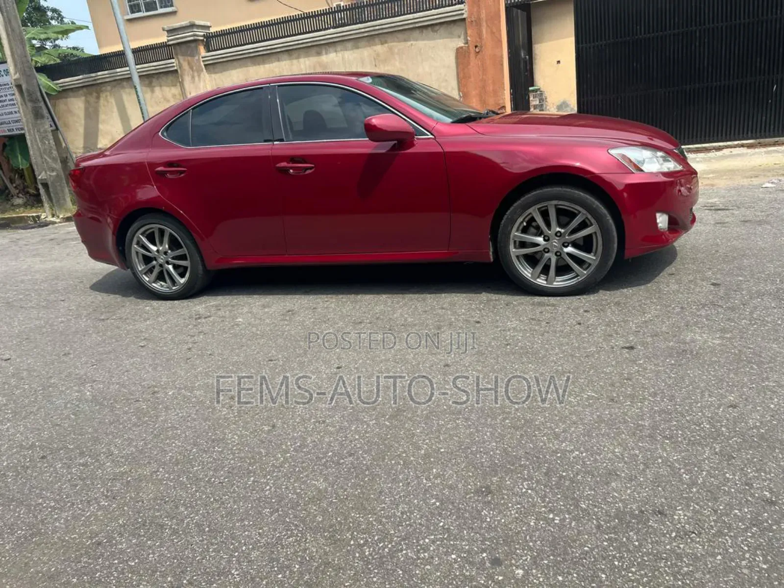 Lexus IS 250 2008 Burgundy