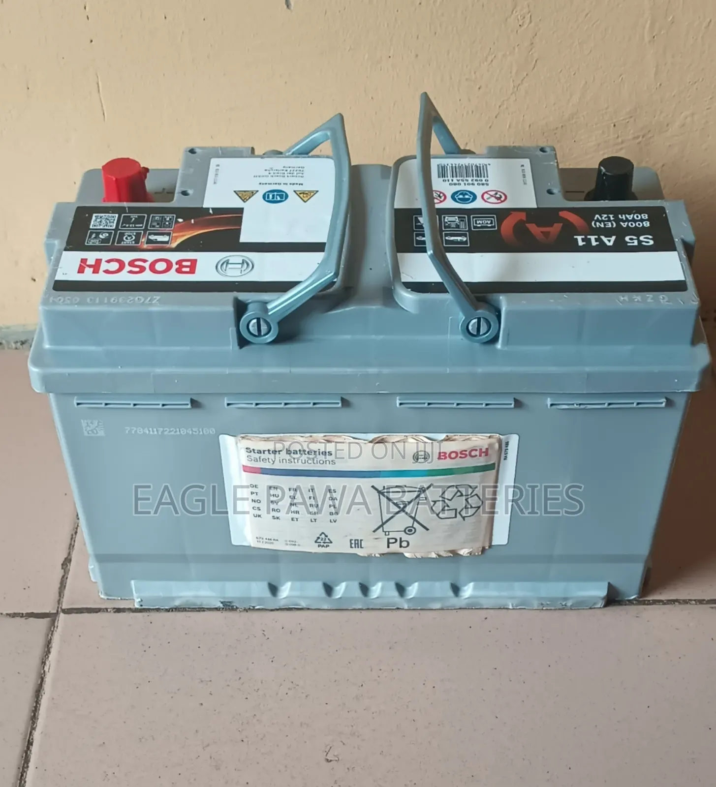 Bosch Agm Battery 80ah