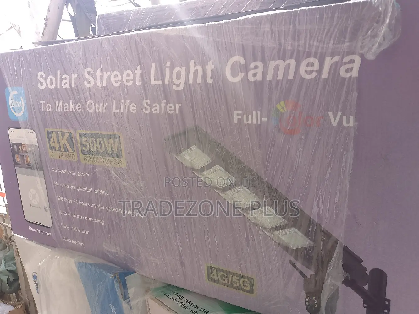 All-Weather 500w Solar Street Light for Year-Round Use