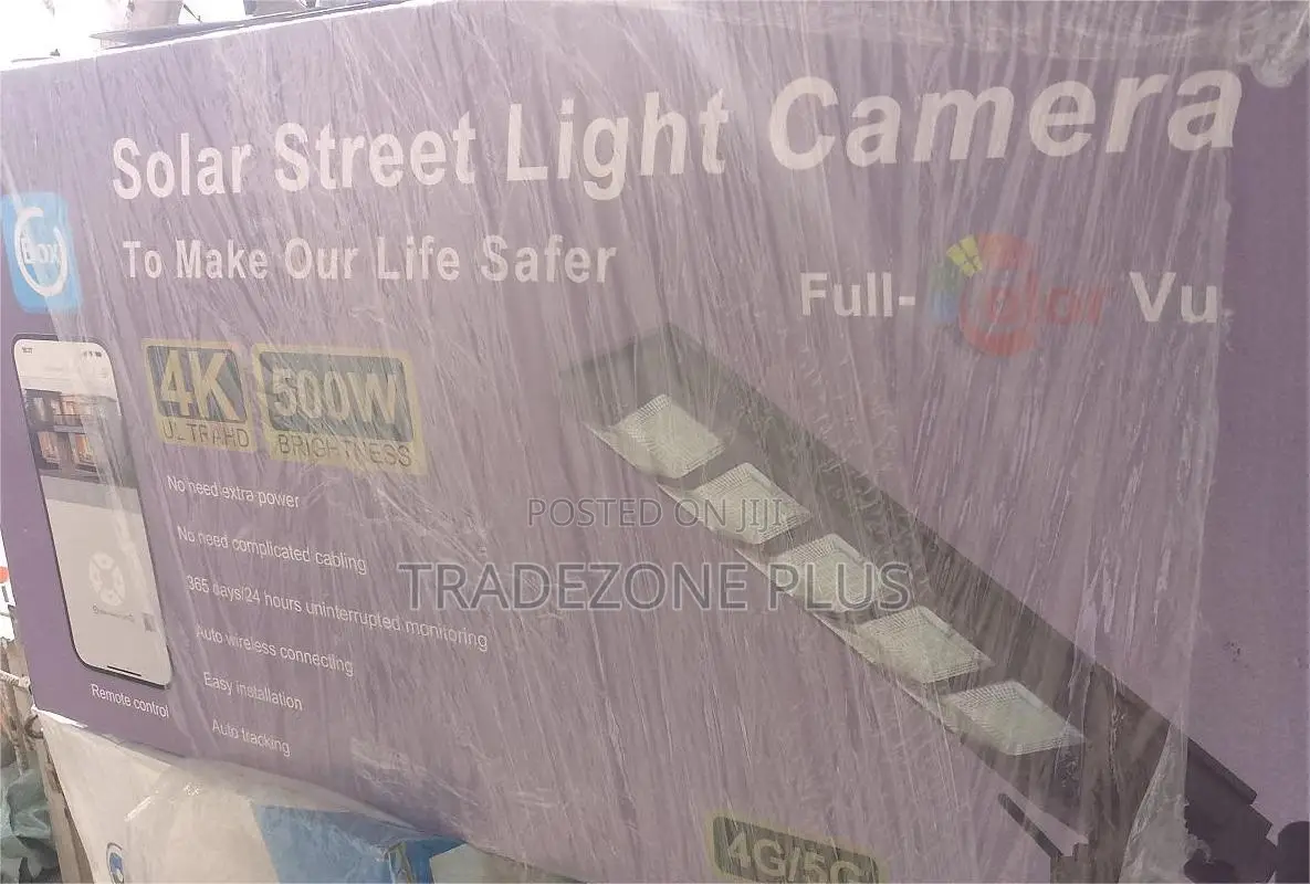 500w Solar Street Light With Motion Sensors Dimming Features