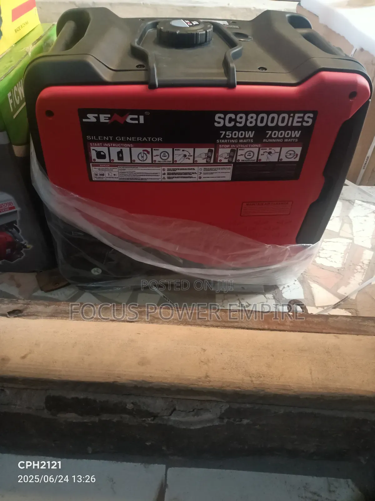 Original 7.5kva Senci Inverter Gen Remotecontrol Silentnoisy