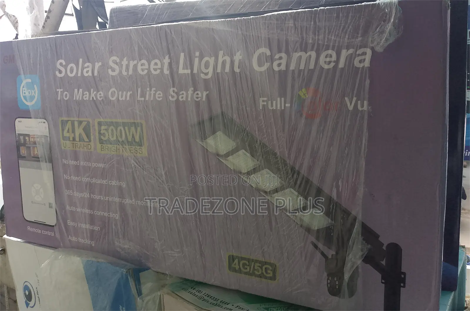 Powerful 500w Solar Street Lamp for Commercial Properties