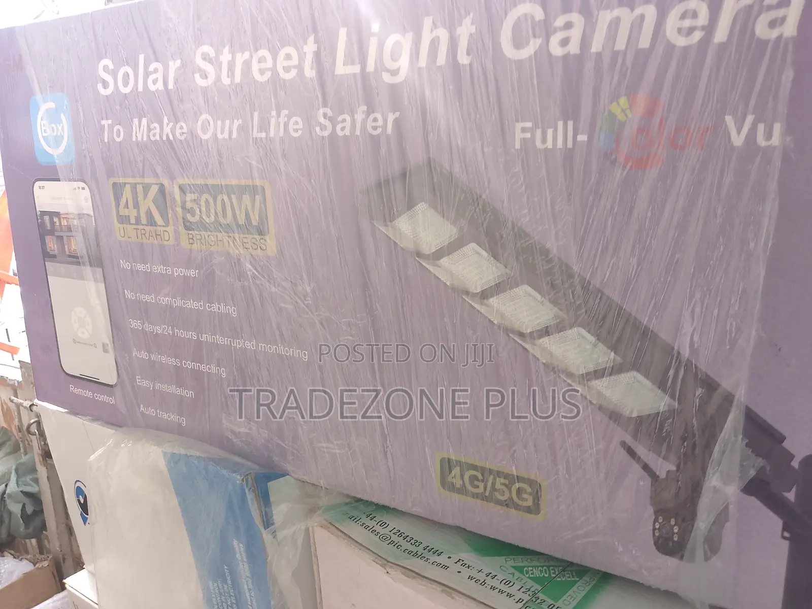 Reliable 500w Solar Street Light for Off-Grid Locations