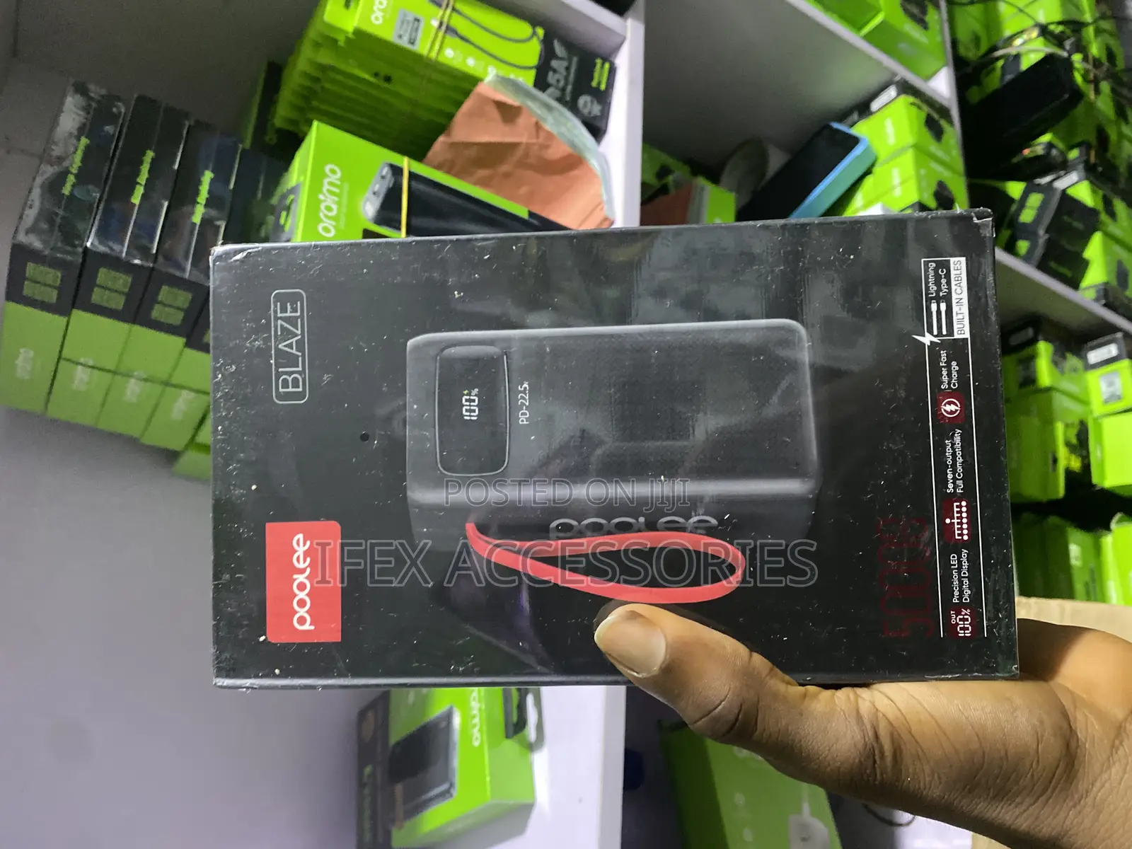 Poolee 50000 Power Bank Flash Type-C Fast Charging