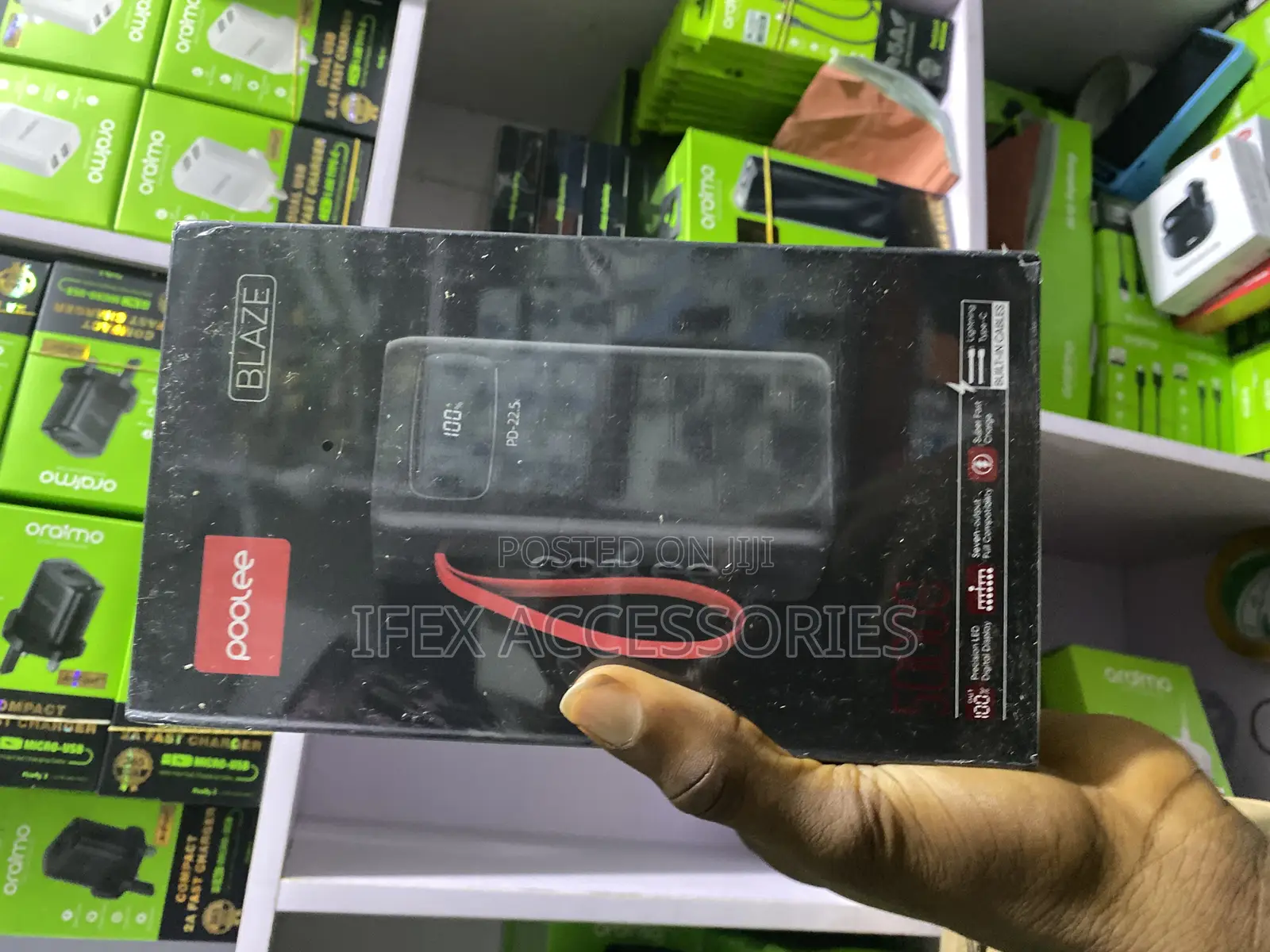 Poolee 50000 Power Bank Flash Type-C Fast Charging