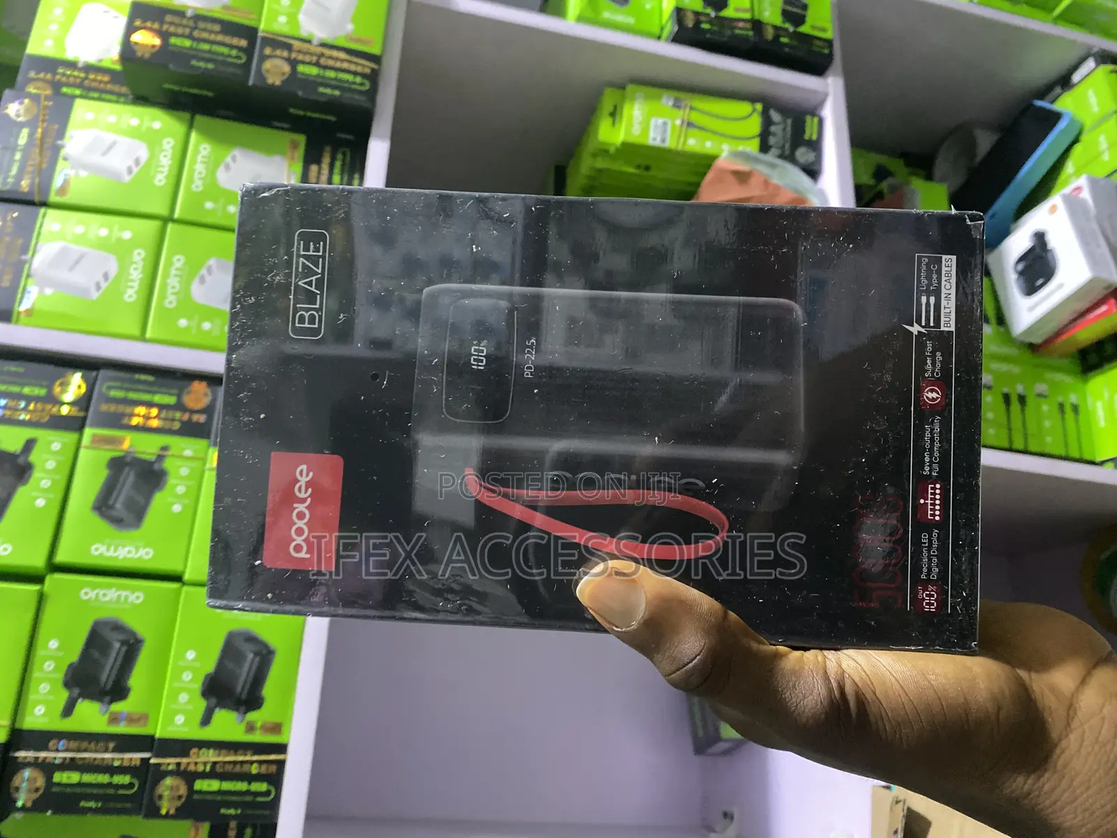 Poolee 50000 Power Bank Flash Type-C Fast Charging