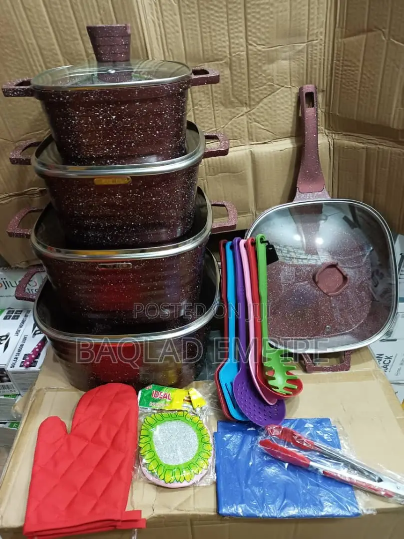 21pcs Wk Granite Cookware Set