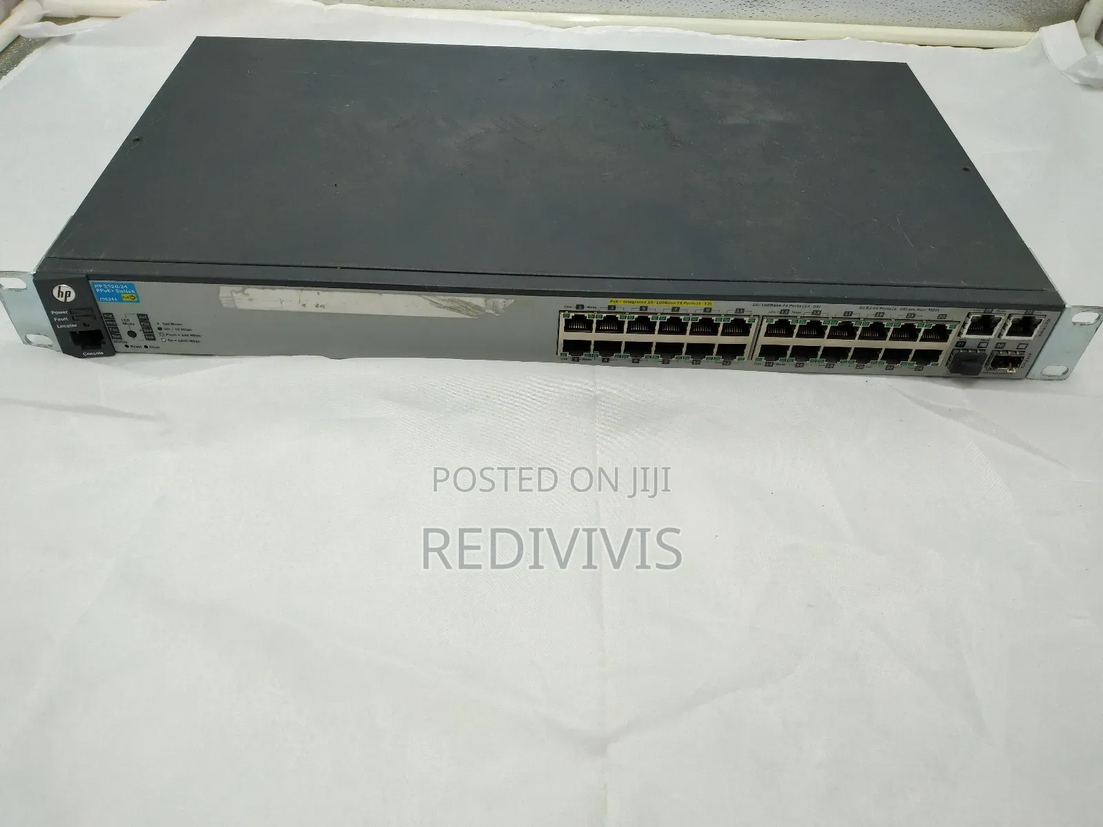 Hpe Procurve 2620-24 Poe + Switch (J9624a) - 24×10/100 Poe, 2×Sfp, L2