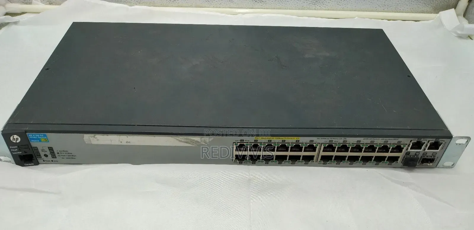 Hpe Procurve 2620-24 Poe + Switch (J9624a) - 24×10/100 Poe, 2×Sfp, L2