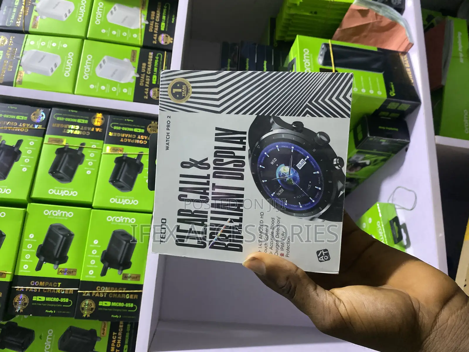 Tecno Watch Pro 2! Clear Call and Brilliant Display