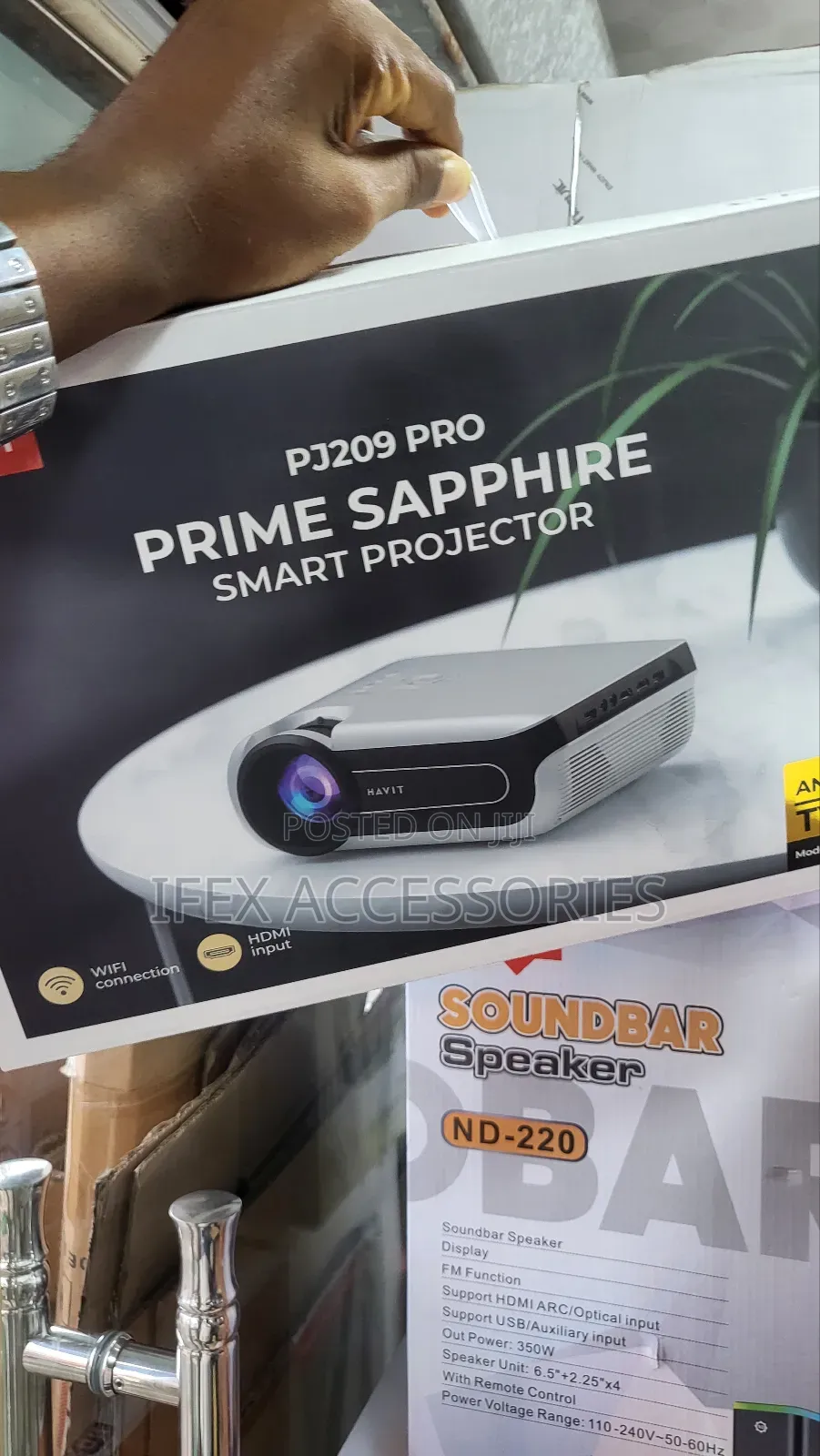 Havit 350 Lumens Pro Support Projector Pj209