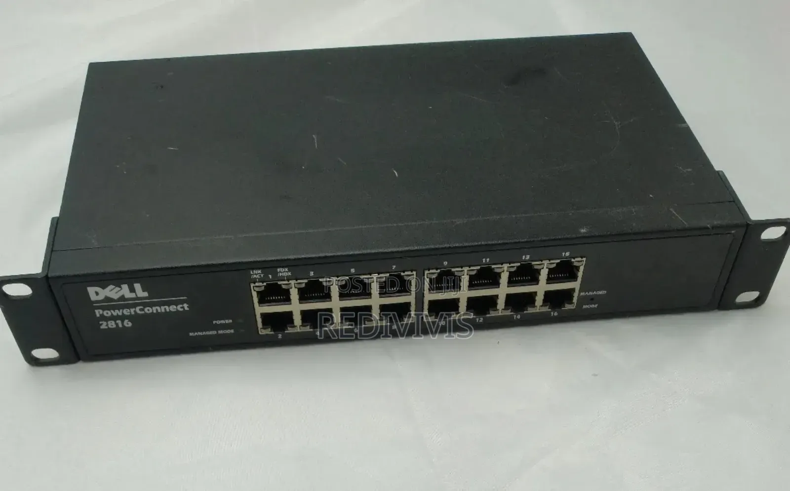 Dell Power Connect 2816 - 16-Port Gigabit Ethernet Smart Switch+Charge