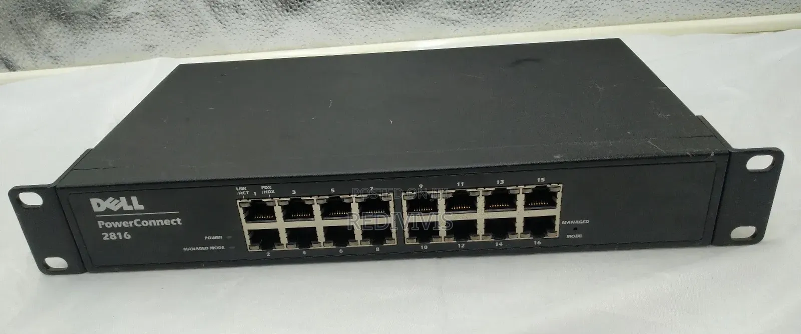 Dell Power Connect 2816 - 16-Port Gigabit Ethernet Smart Switch+Charge