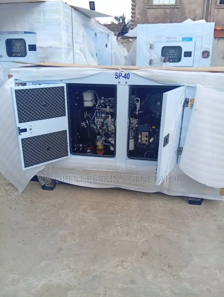 40kva Perkins Generator Soundproof 100% Copper Coil