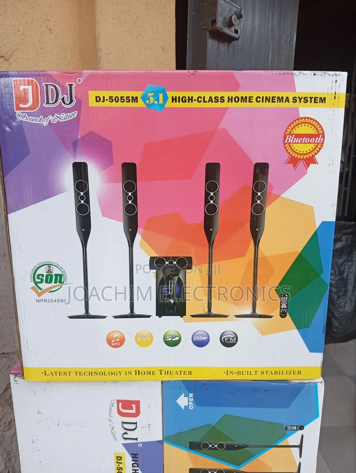 D Jack Professional Sound System 5.1