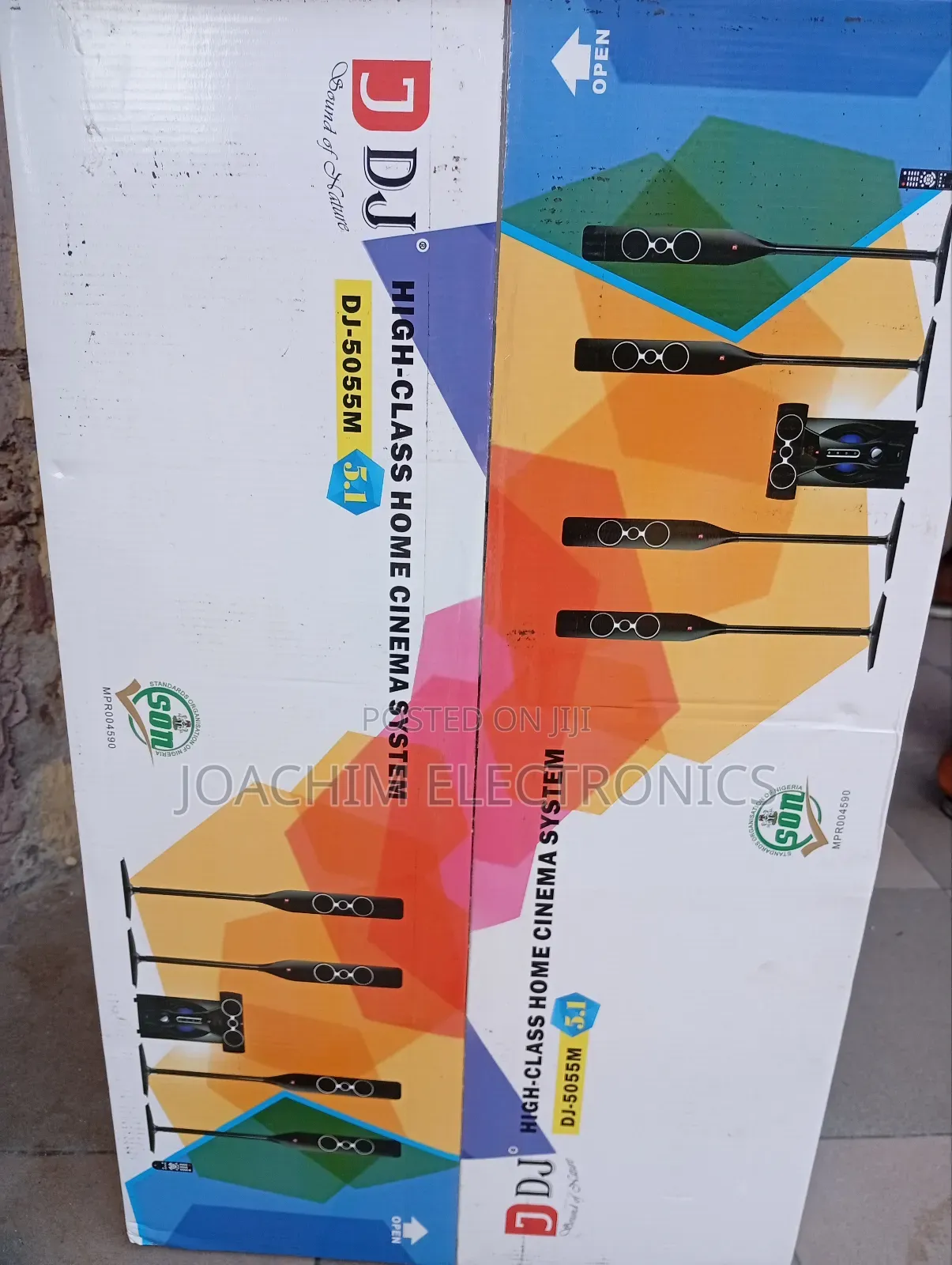 D Jack Professional Sound System 5.1