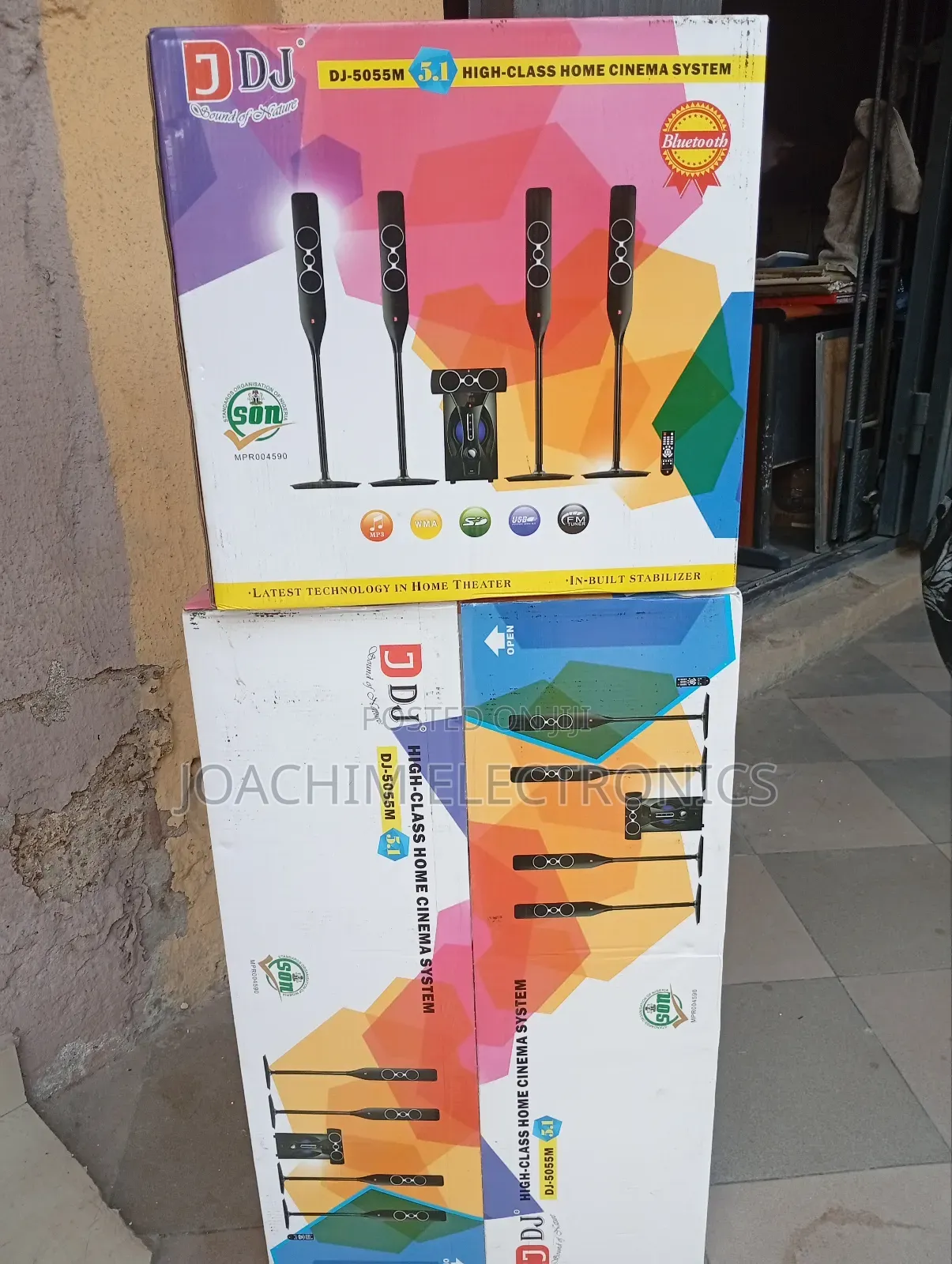 D Jack Professional Sound System 5.1