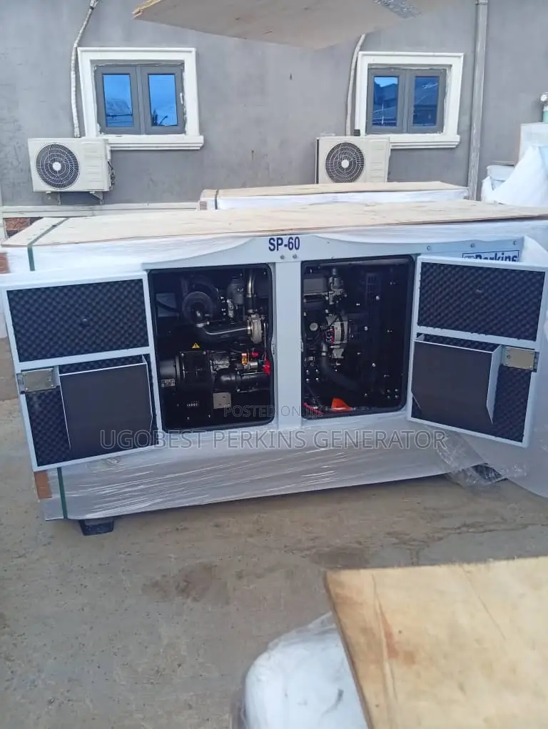 60kva Silent Perkins Generator Soundproof 100% Copper