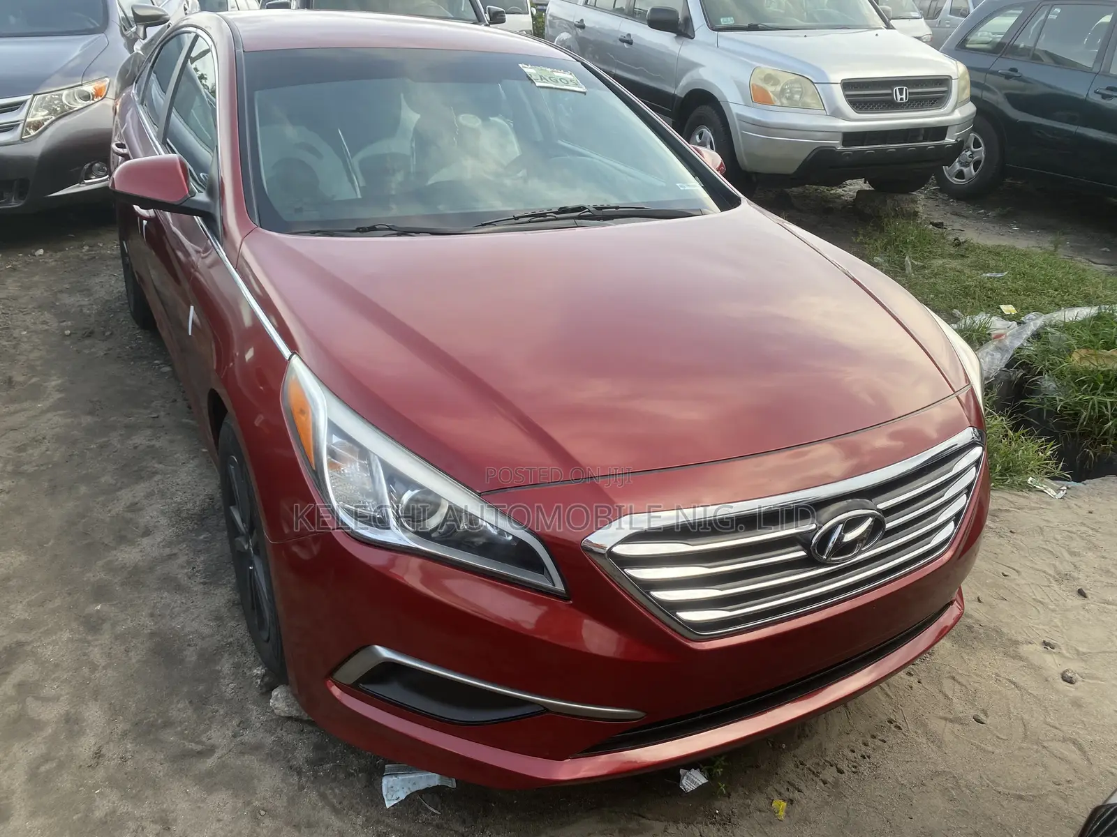 Hyundai Sonata ECO Sedan FWD (1.6L 4cyl 7A) 2016 Red