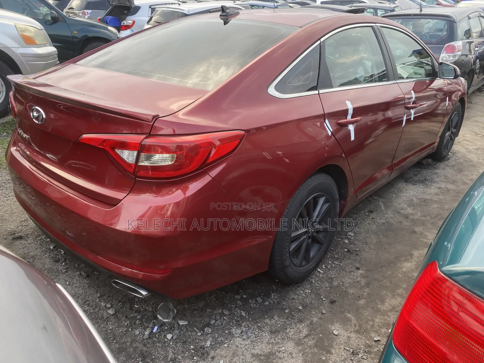 Hyundai Sonata ECO Sedan FWD (1.6L 4cyl 7A) 2016 Red
