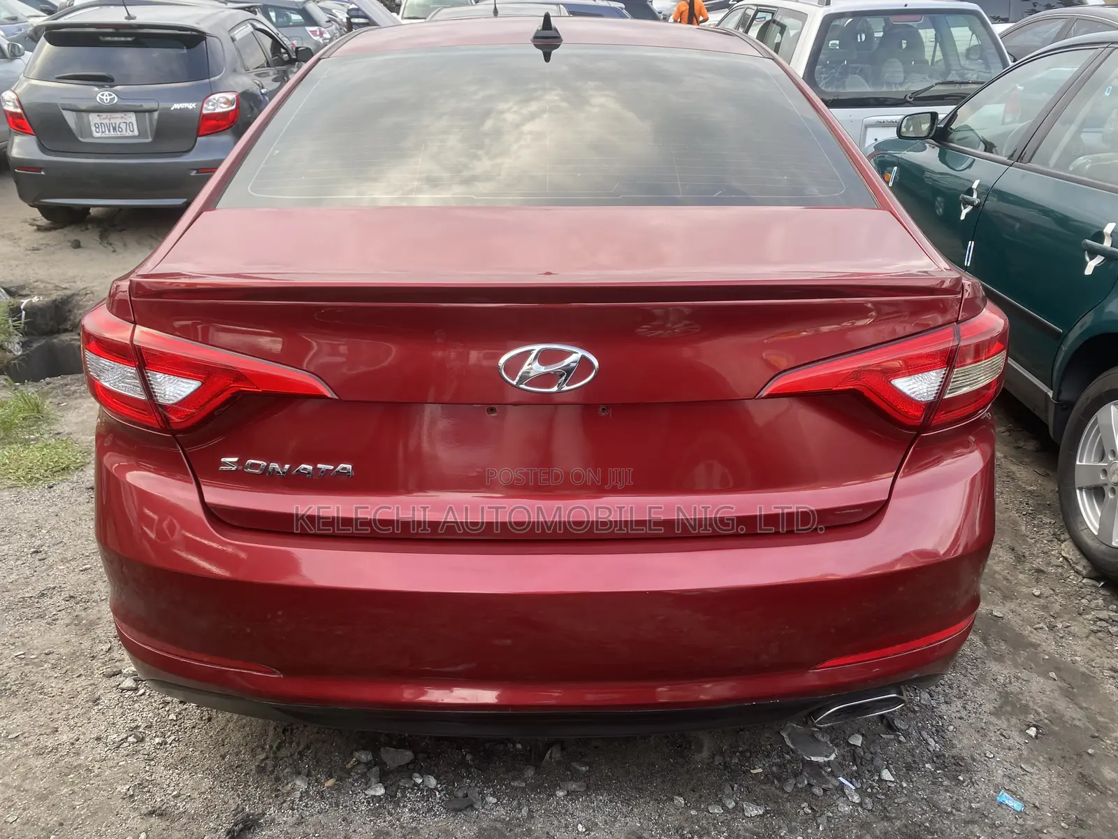 Hyundai Sonata ECO Sedan FWD (1.6L 4cyl 7A) 2016 Red