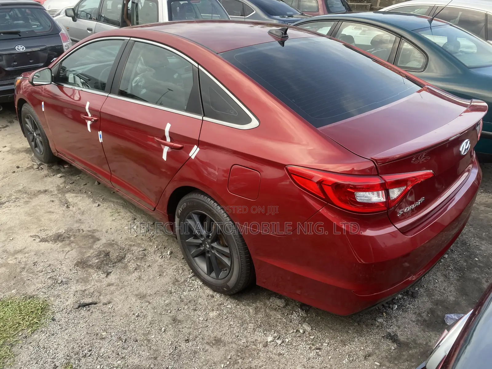 Hyundai Sonata ECO Sedan FWD (1.6L 4cyl 7A) 2016 Red