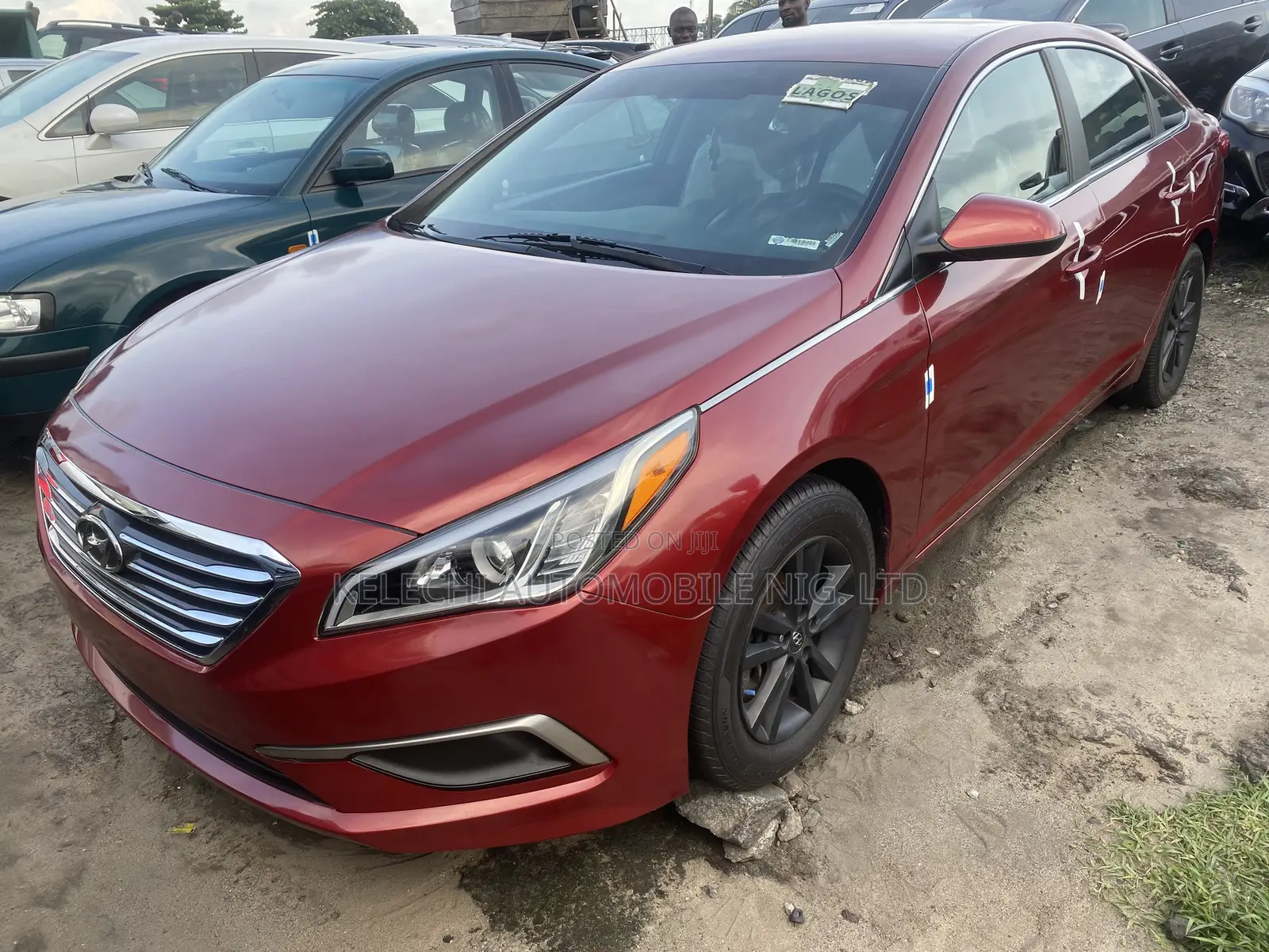 Hyundai Sonata ECO Sedan FWD (1.6L 4cyl 7A) 2016 Red