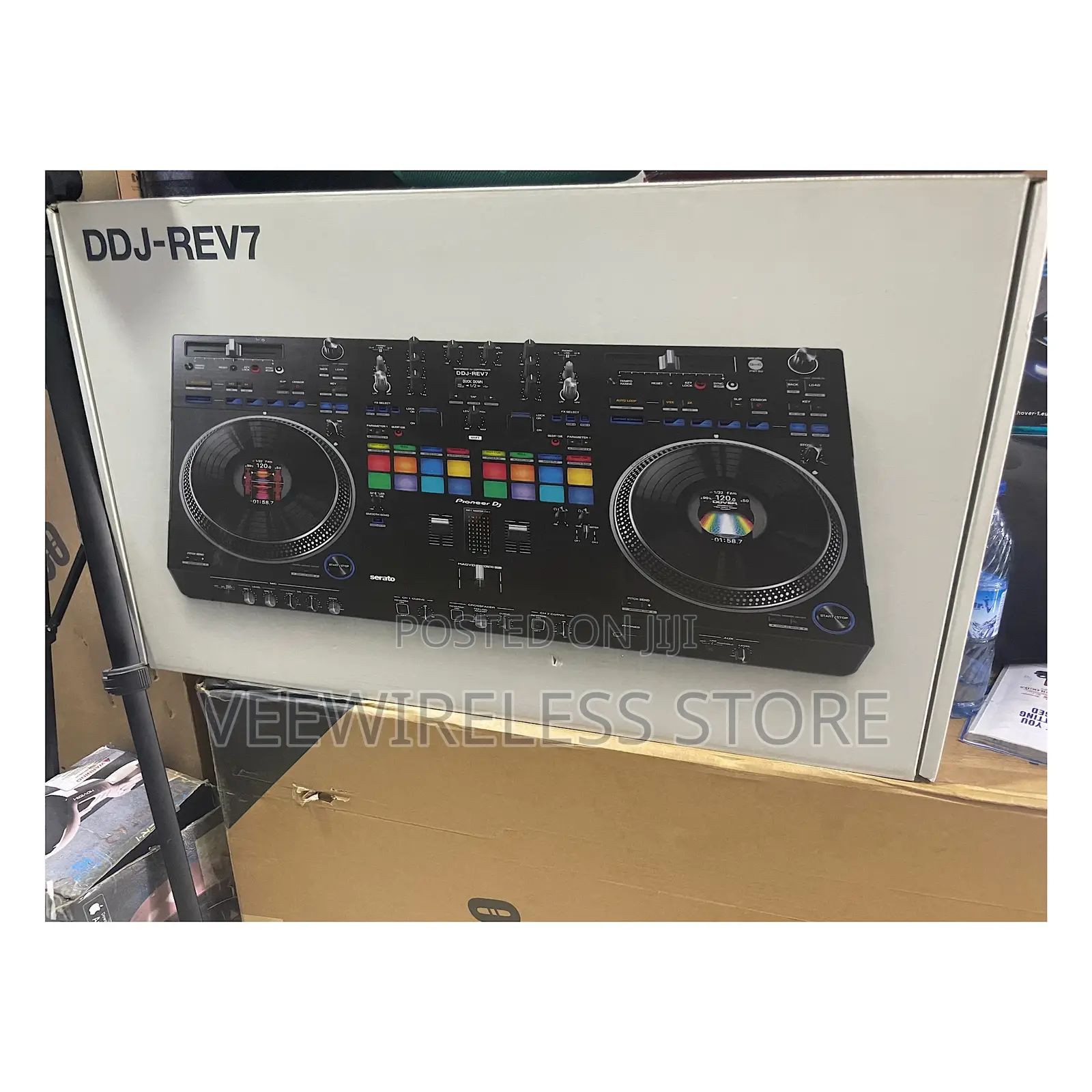 Pioneer Dj DDJ-Rev7 2-Deck Serato Dj Controller