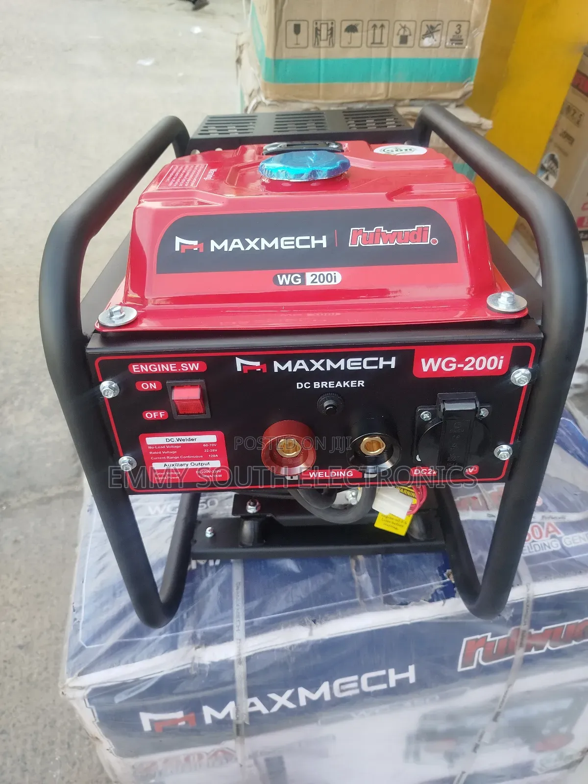 Maximech Petrol Inverter Welding Generator 1.3 Kva