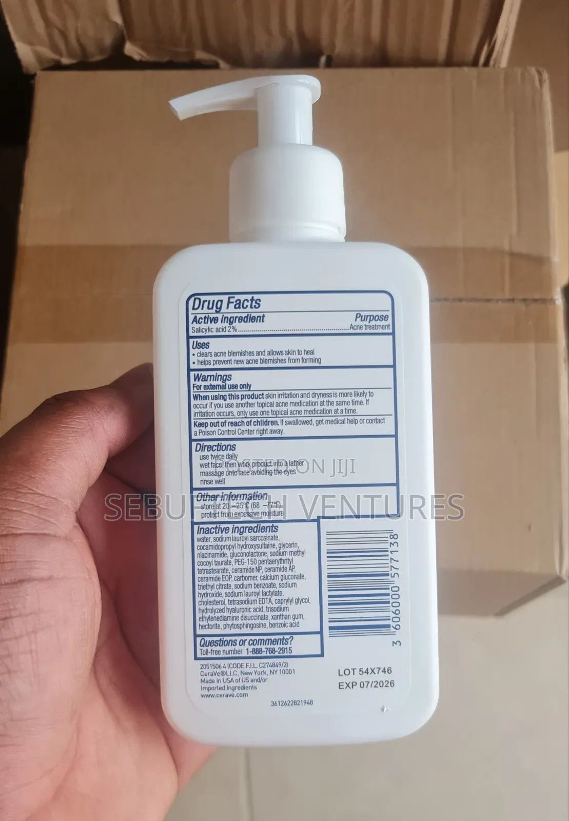Cerave Acne Control Cleanser - 237ml