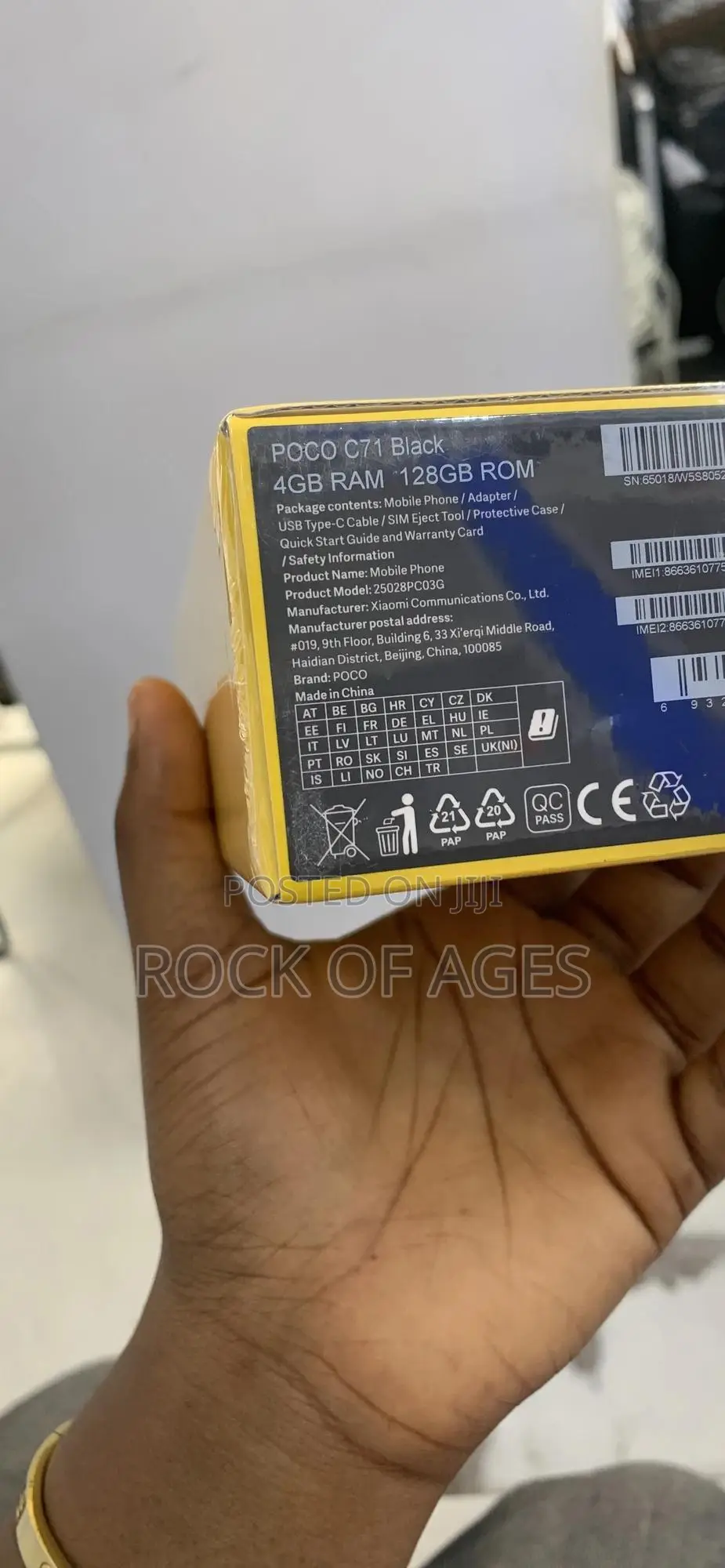 New Xiaomi Poco C61 128 GB Black