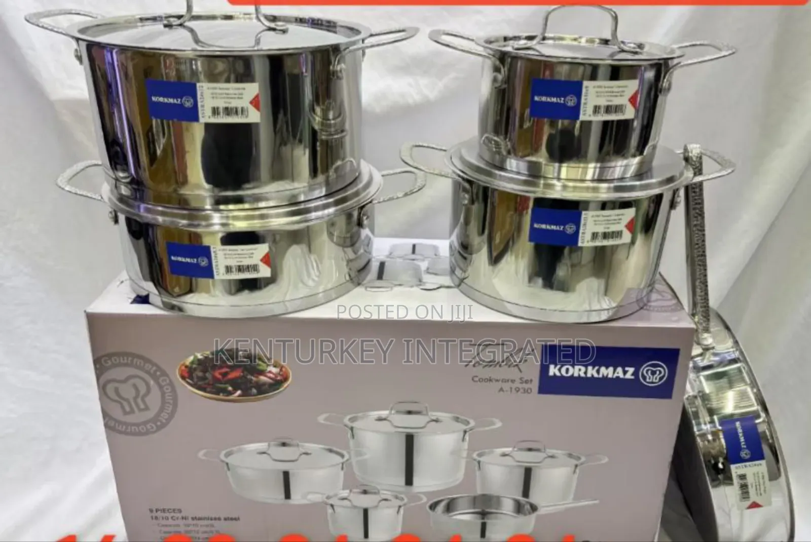 Korkmaz Tombik Cookware Set Model: A-1930