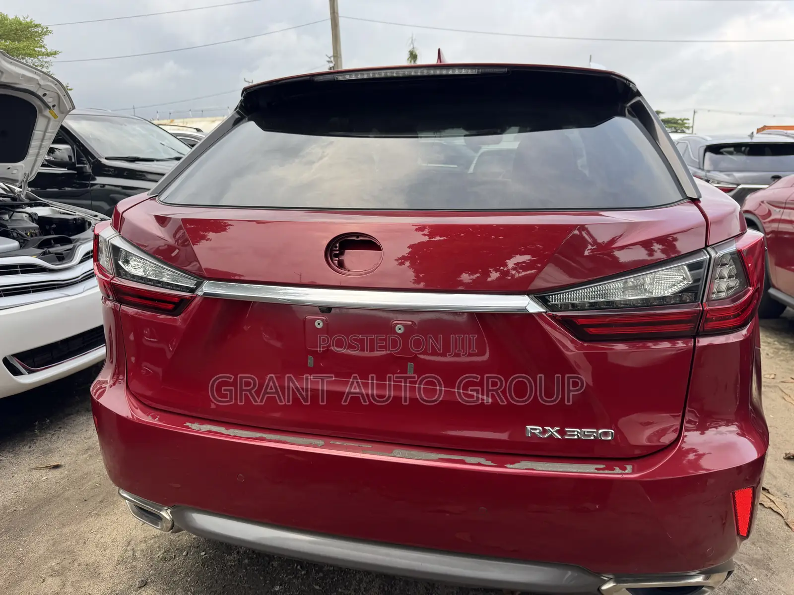 Lexus RX 350 FWD 2017 Red