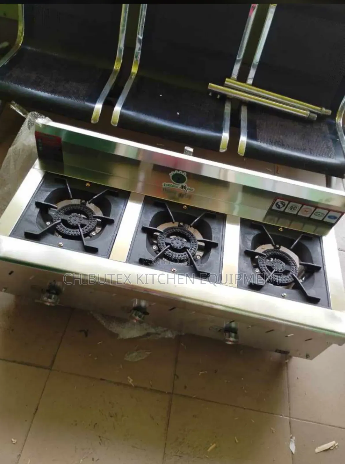 Industrial Gas Cooker 3 Burner With Out Oven