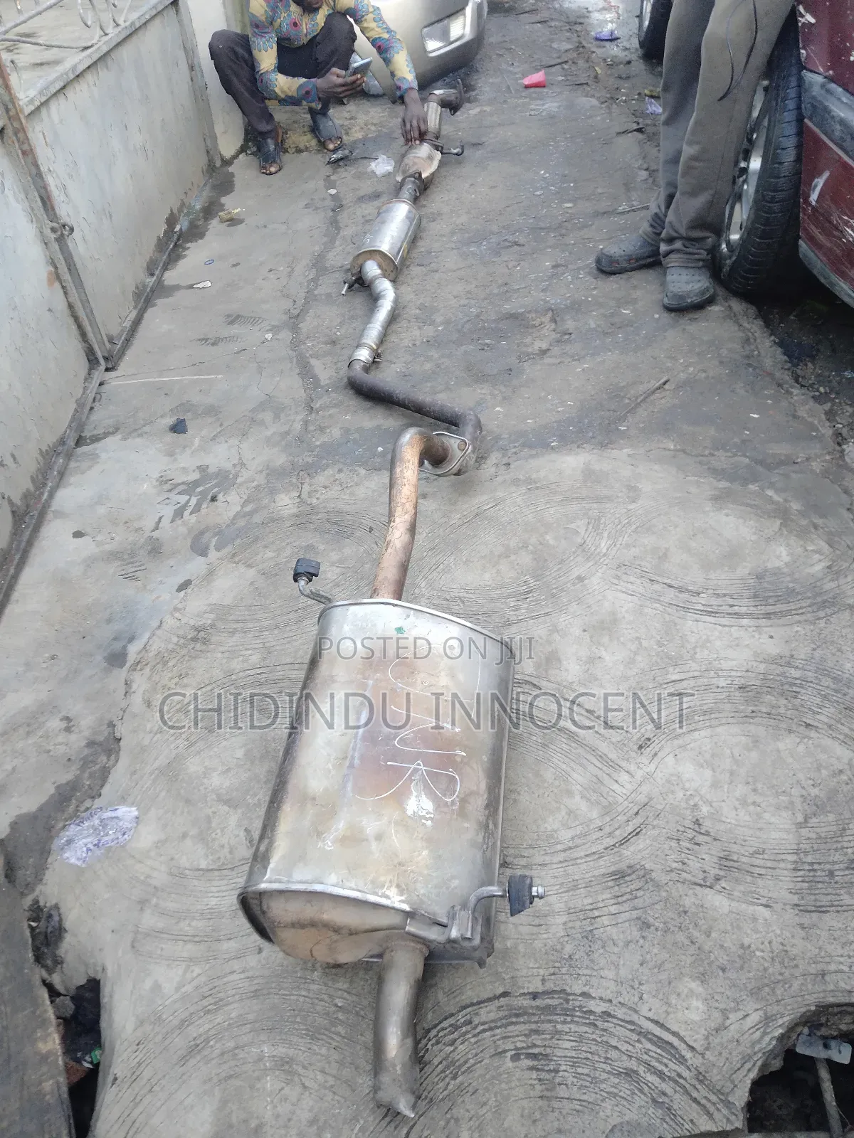 Complete Exhaust With Catalyst Hyundai Elantra 2012 Tokunbo