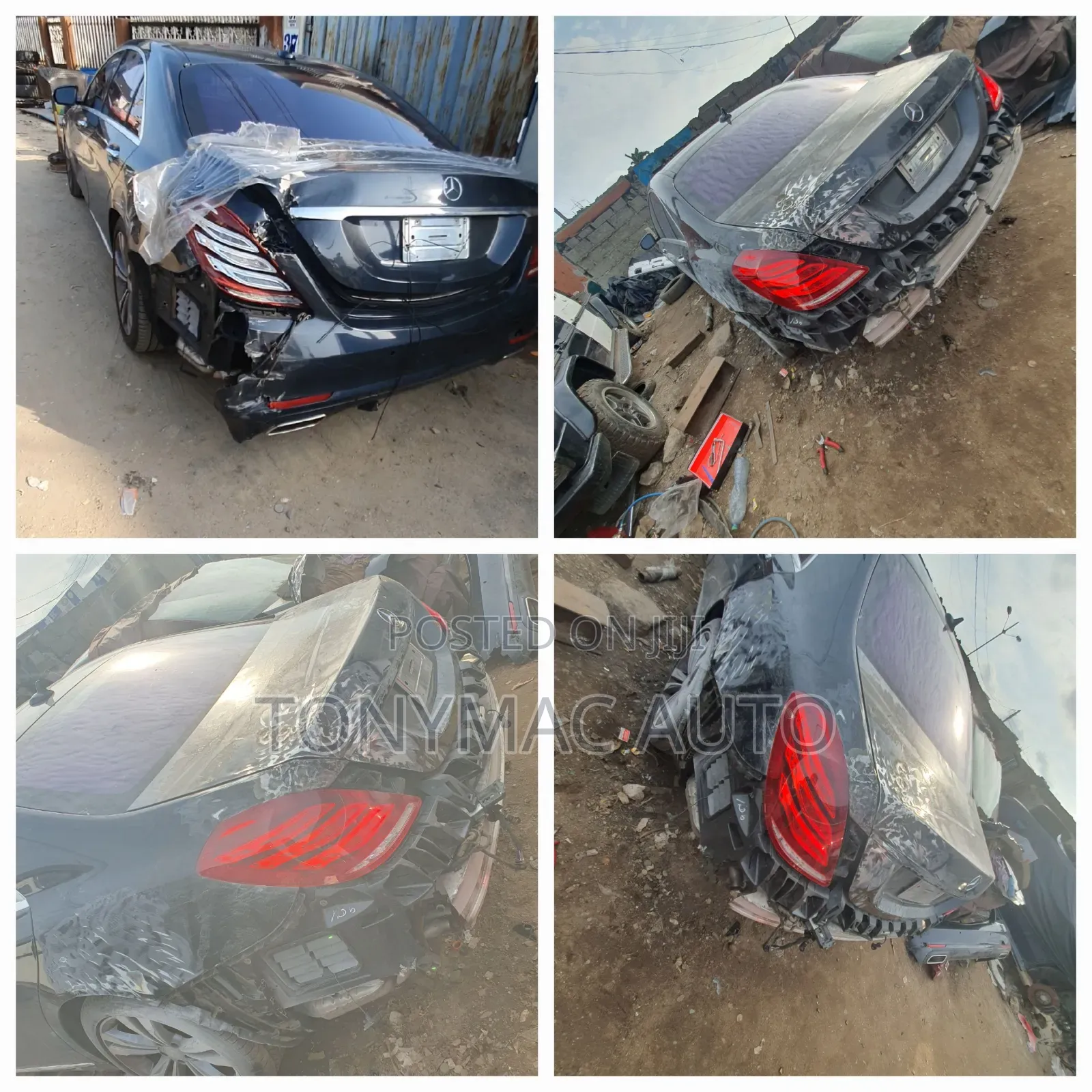 Mercedes Benz S-class 2015 Accidental Fix And Repaired Back